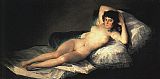 Francisco de Goya - Nude Maja painting